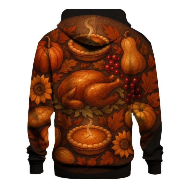 Feast Of Giving Mandala lightweight hoodies