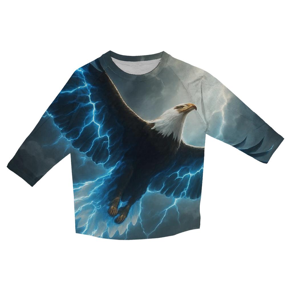 Stormbound Eagle Ascend designer 3/4 sleeve blouses