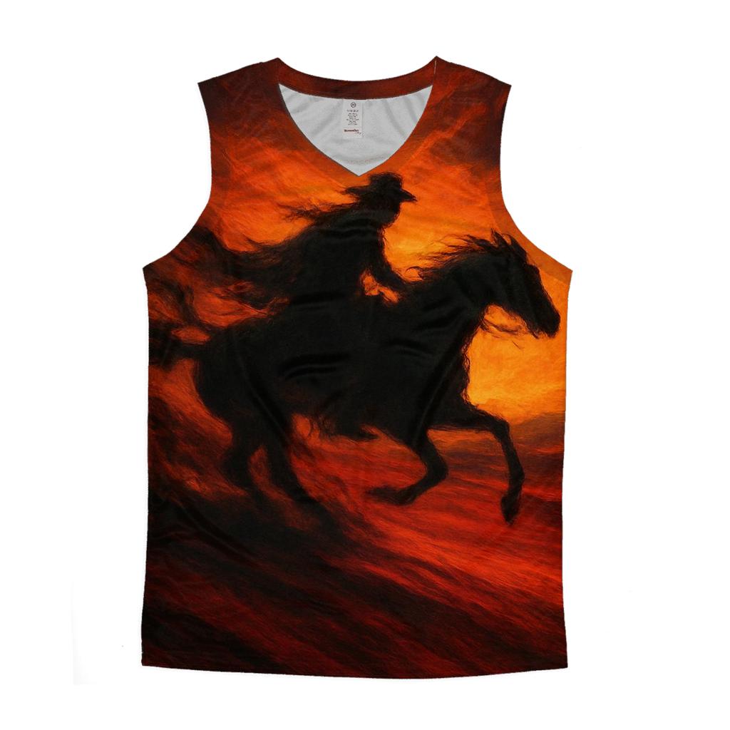 Phantom Rider Of The Desert cotton sleeveless tops