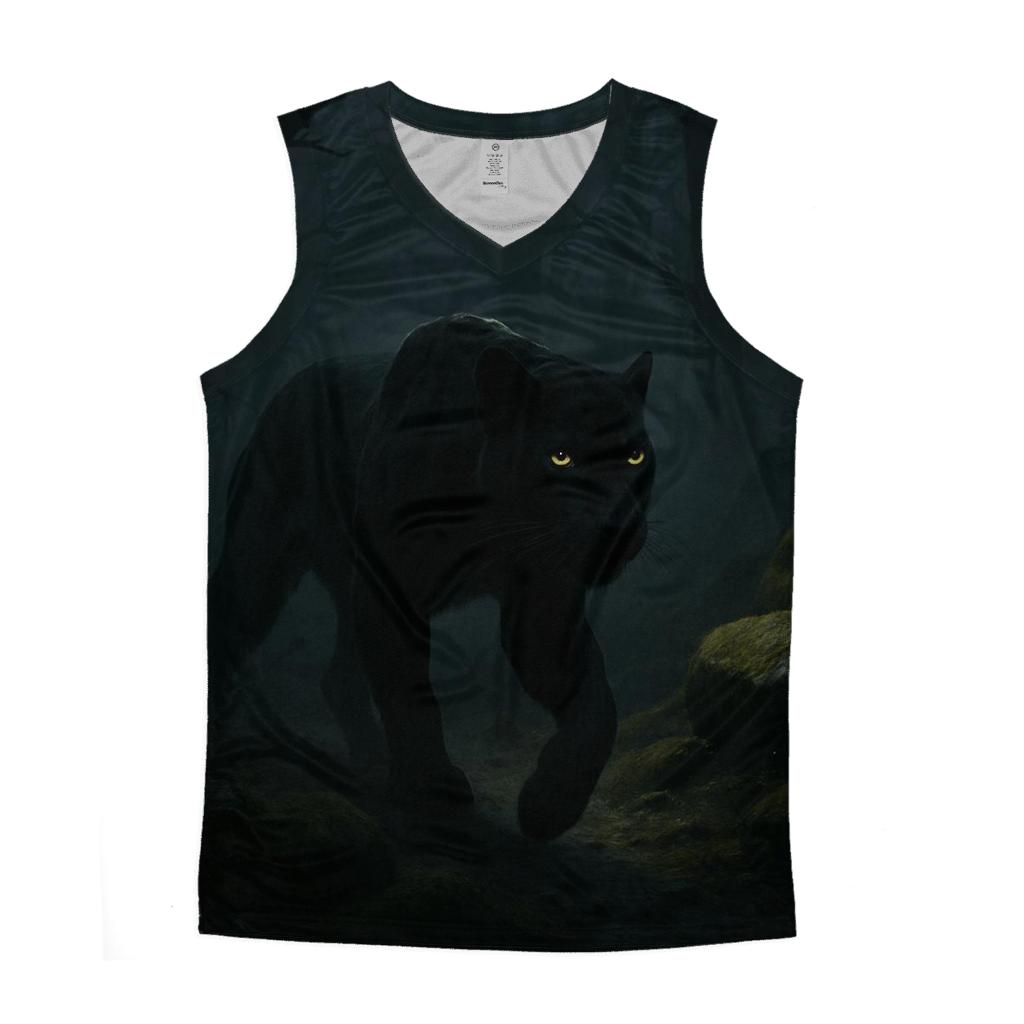 Silent Forest Stalker cotton sleeveless tops