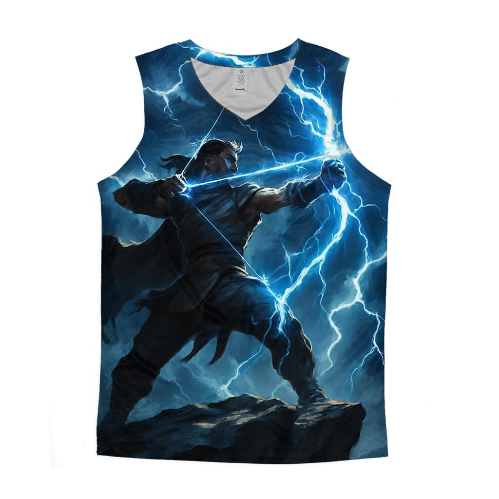 Thunderstorm Archer sports performance tank tops