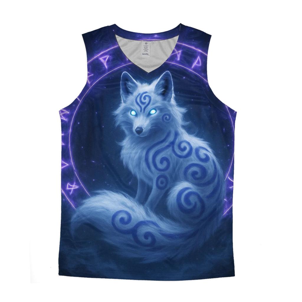 Arcane Spirit Fox personalized athletic tanks