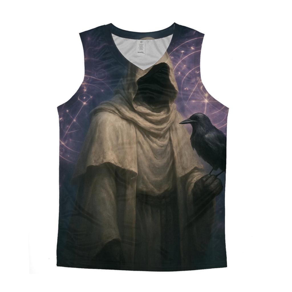 Ivory Crow Spellbinder personalized athletic tanks