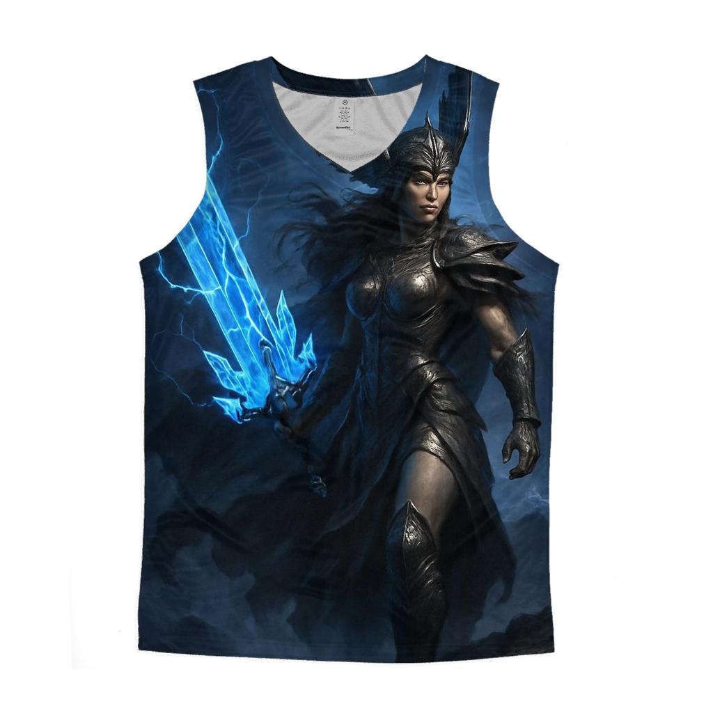 Crystal Blade Valkyrie casual summer tank tops