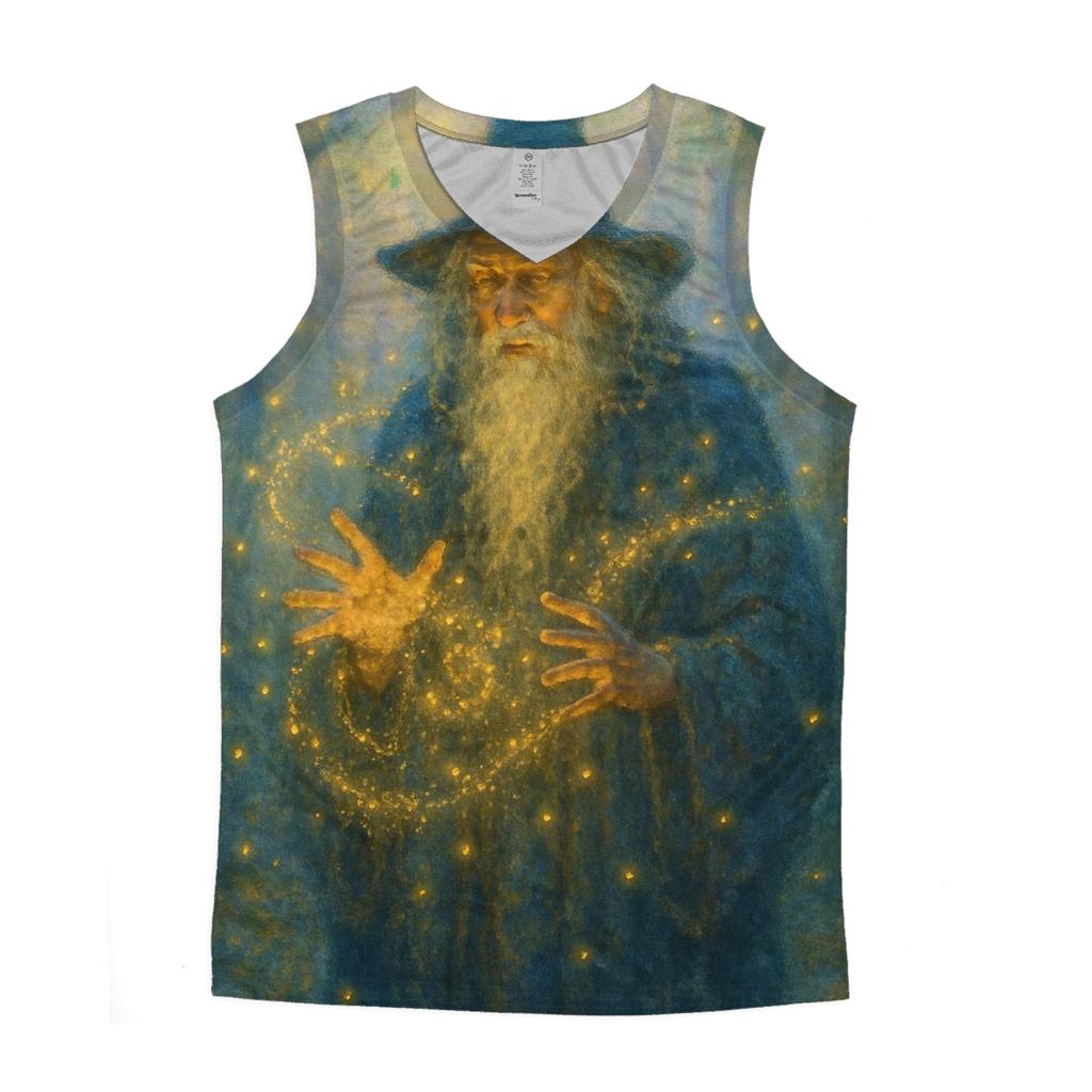Luminous Firefly Wizard custom tank tops