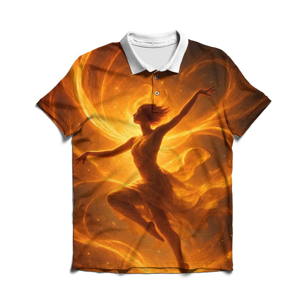 Solar Winds Dancer embroidered polo tops