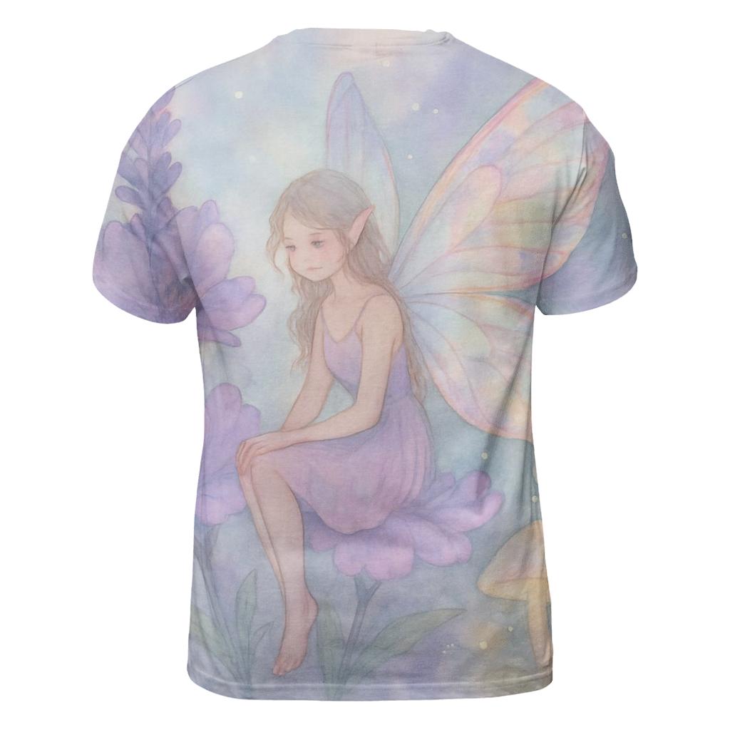 Mystic Garden Faerie artistic all-over print tops
