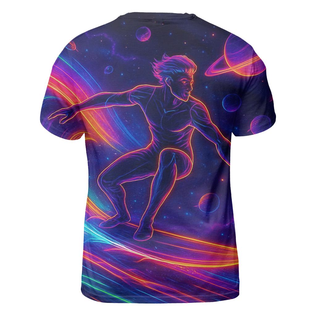 Galactic Surf Rider personalized full print shirts