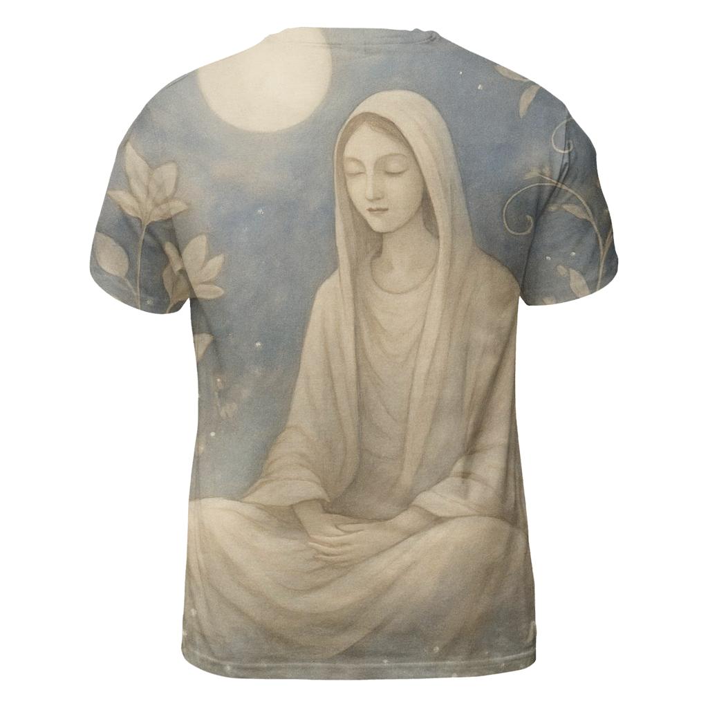 Lunar Garden Watcher trendy printed shirt styles