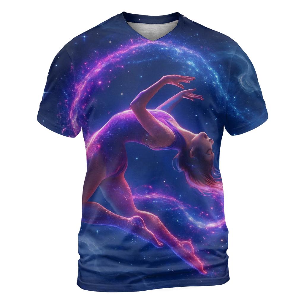 Celestial Circus Acrobat custom all-over print shirts