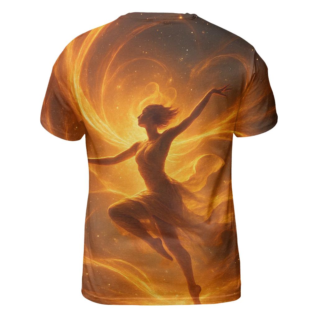 Solar Winds Dancer creative print fashion shirts