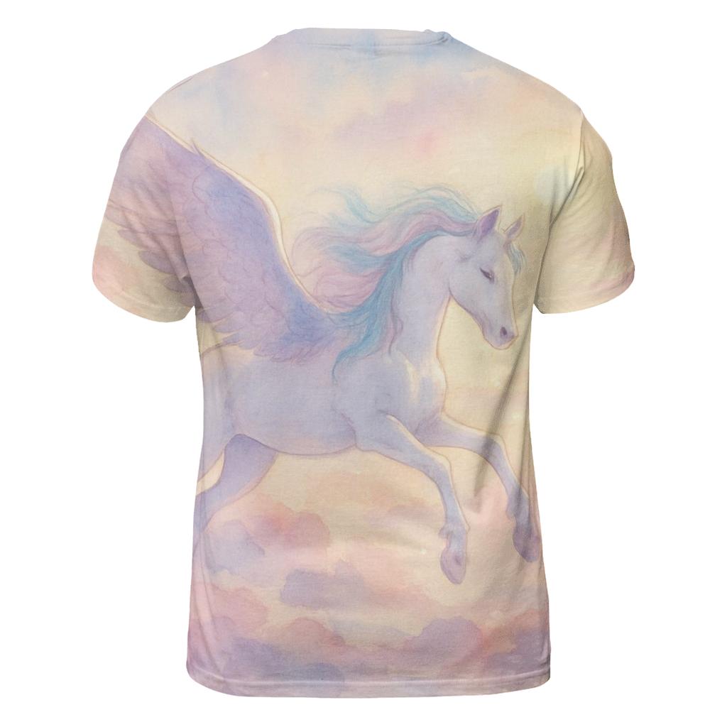 Pastel Dream Pegasus designer pattern shirts