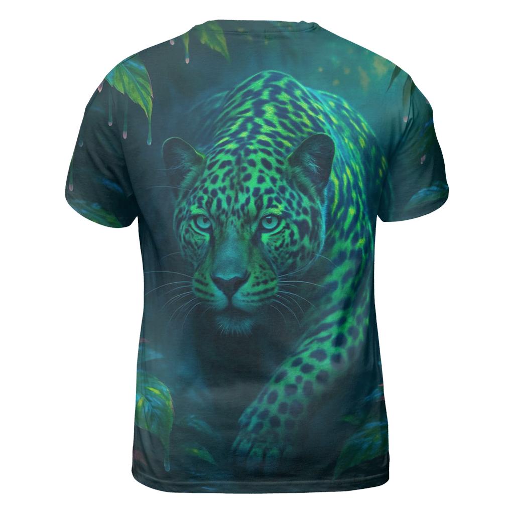 Electric Rainforest Jaguar custom all-over print shirts