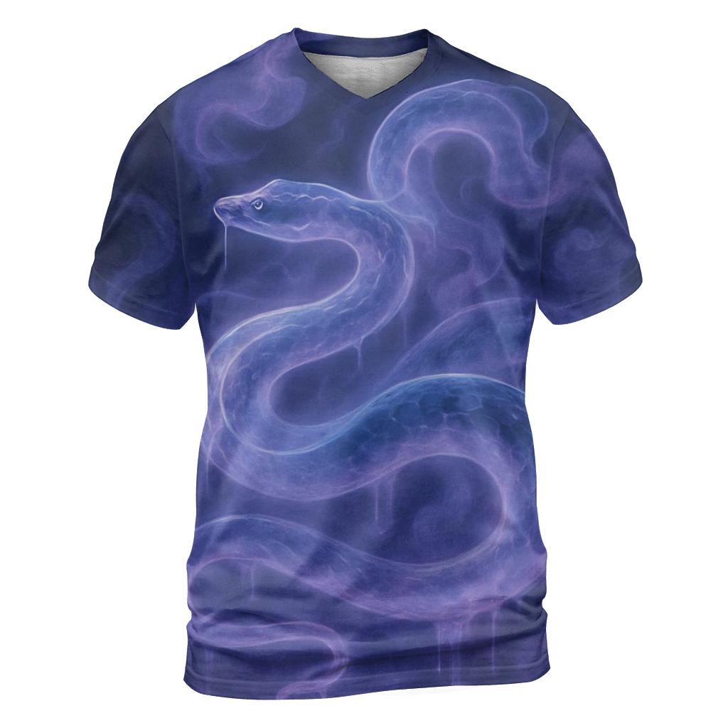 Phantasmal Serpent Coil custom all-over print shirts