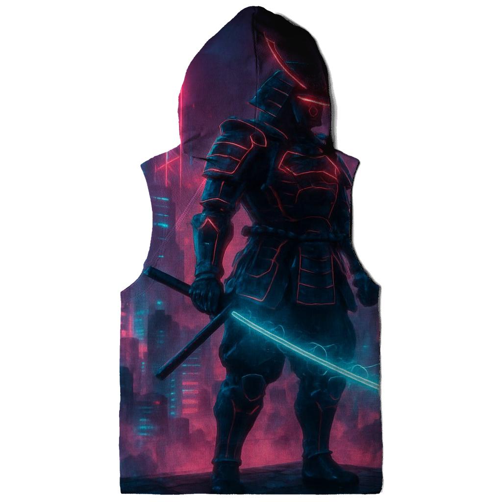 Neon Samurai Skyline lightweight hoodies