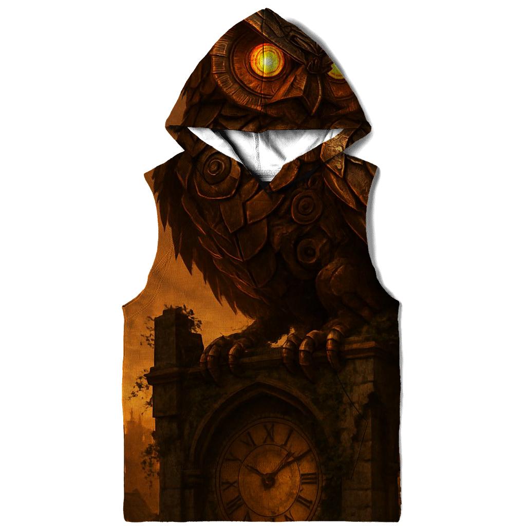 Mechanical Owl Sentinel pullover hoodies