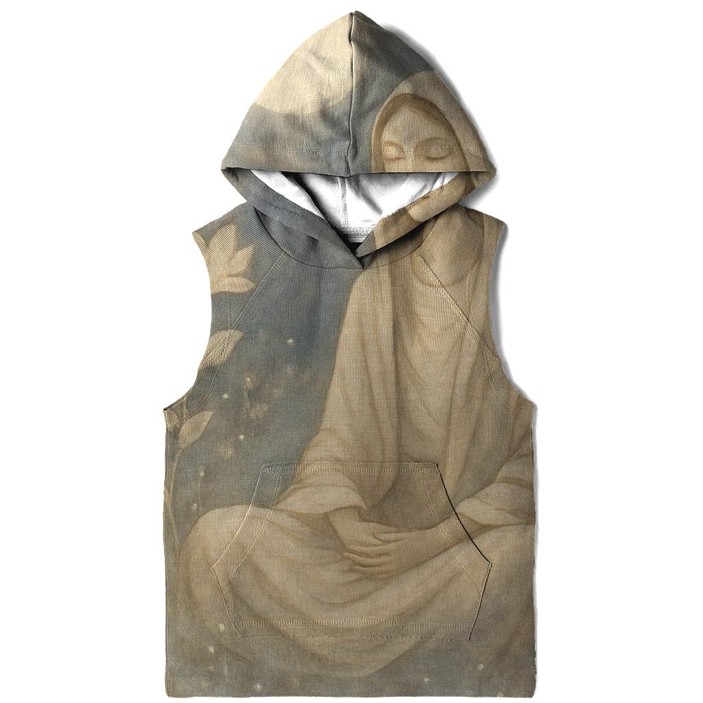 Lunar Garden Watcher printed hoodies