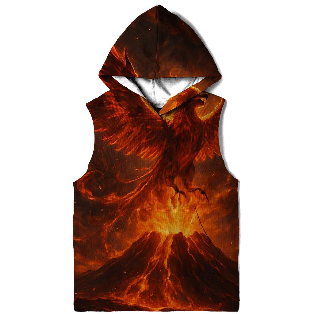 Volcanic Phoenix Flight premium hoodies