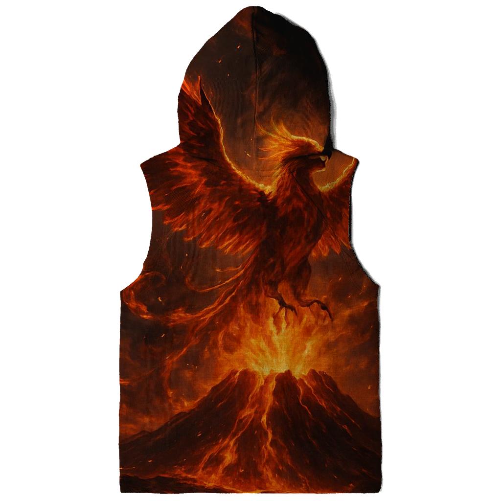 Volcanic Phoenix Flight premium hoodies