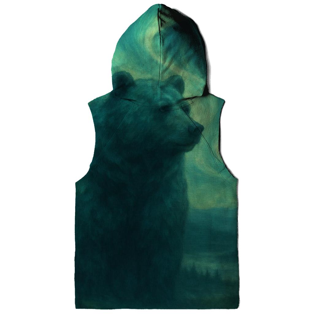 Aurora Borealis Bear premium hoodies