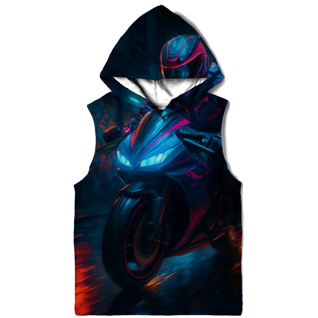 Electric Neon Street Racer hoodies fashion