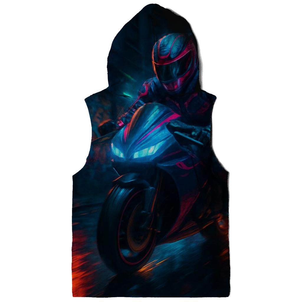 Electric Neon Street Racer hoodies fashion