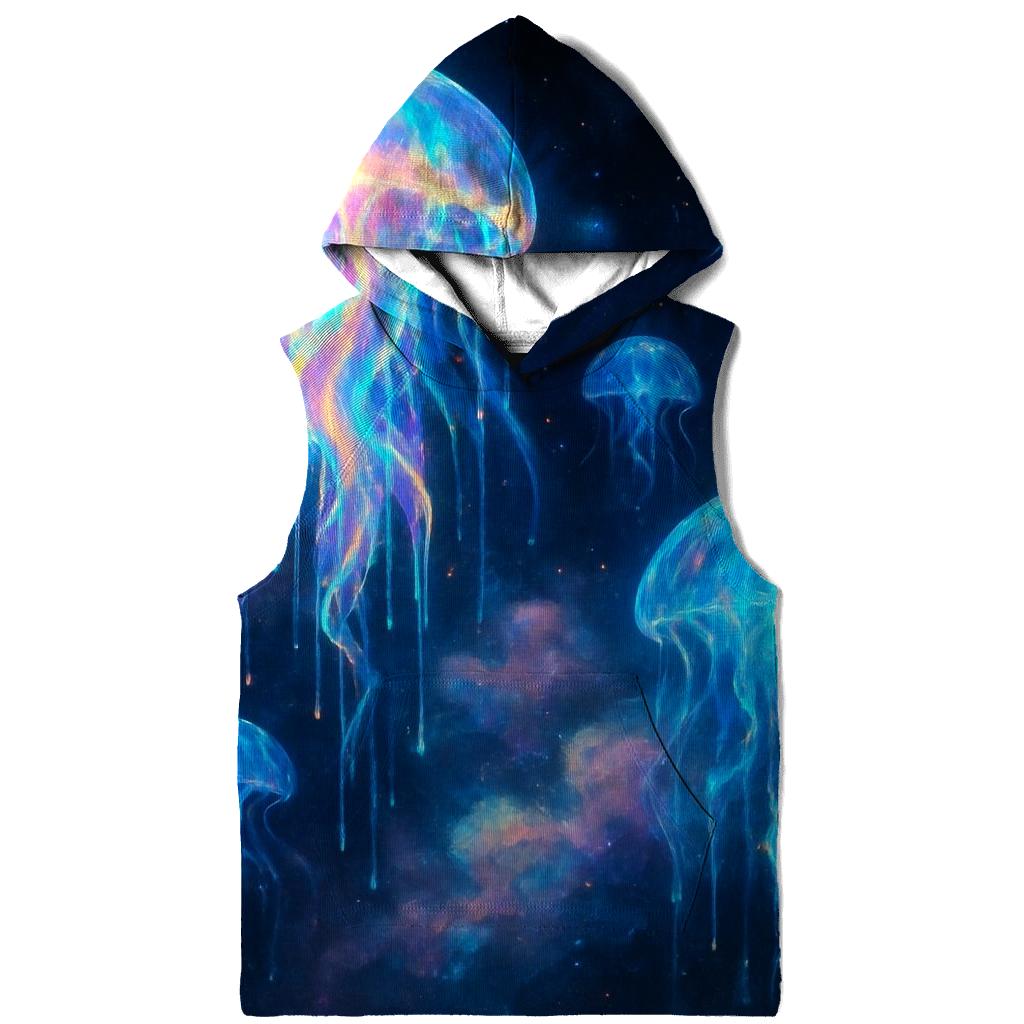 Quantum Jellyfish Prism lightweight hoodies