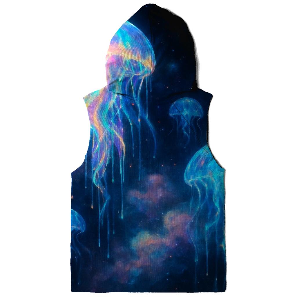 Quantum Jellyfish Prism lightweight hoodies