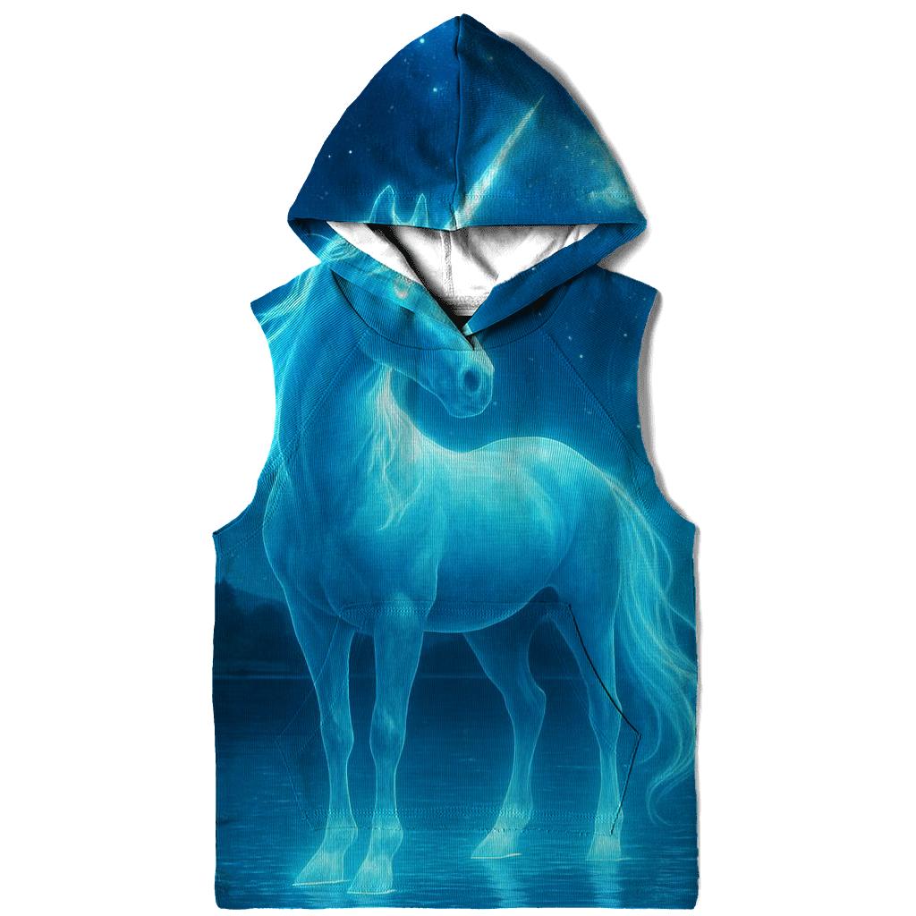 Glowing Mythic Unicorn custom hoodies