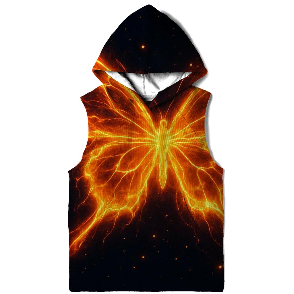 Solar Flare Butterfly heavyweight hoodies