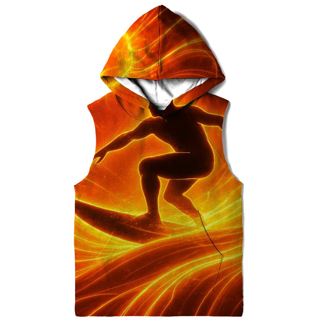 Solar Wind Surfer embroidered hoodies