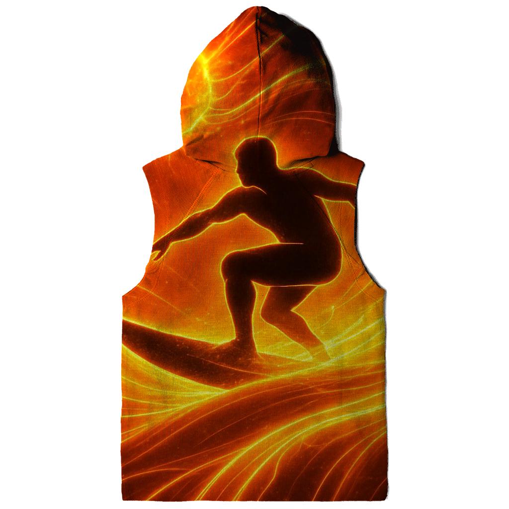 Solar Wind Surfer embroidered hoodies