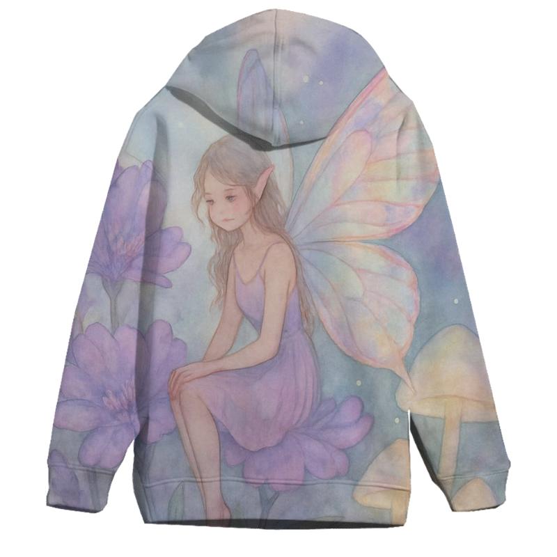 Mystic Garden Faerie zip-up hoodies