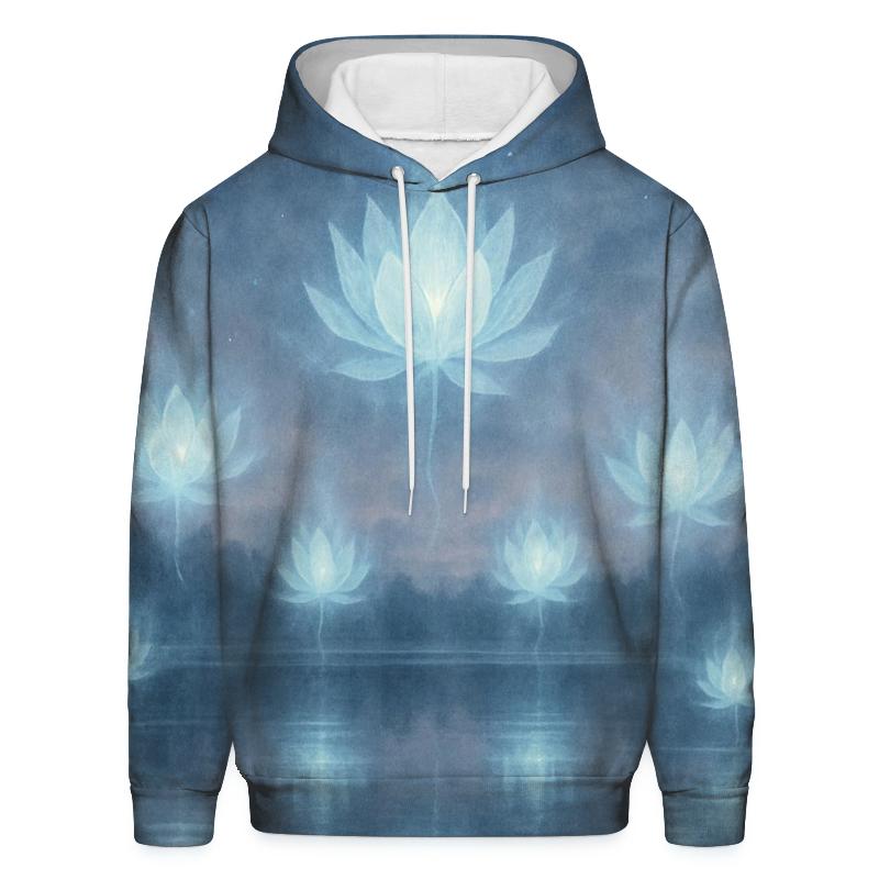 Phantom Lotus Blossoms graphic hoodies