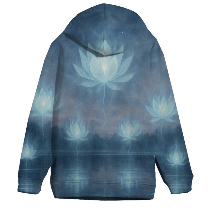 Phantom Lotus Blossoms graphic hoodies