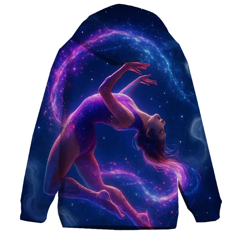 Celestial Circus Acrobat embroidered hoodies