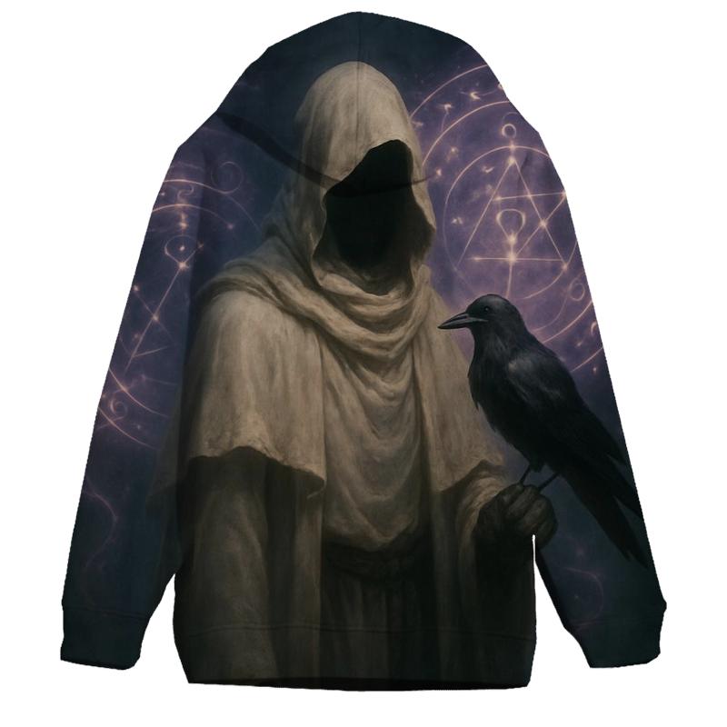 Ivory Crow Spellbinder zip-up hoodies