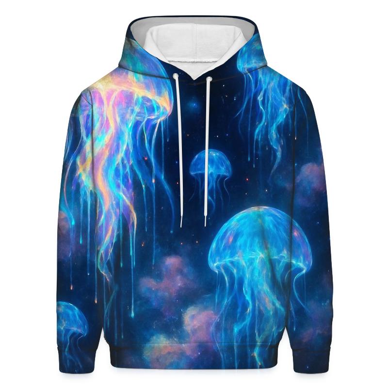 Quantum Jellyfish Prism hoodie designs