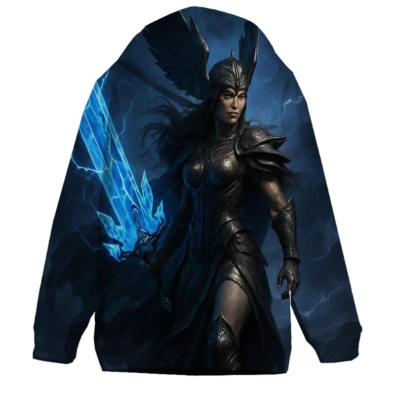 Crystal Blade Valkyrie embroidered hoodies