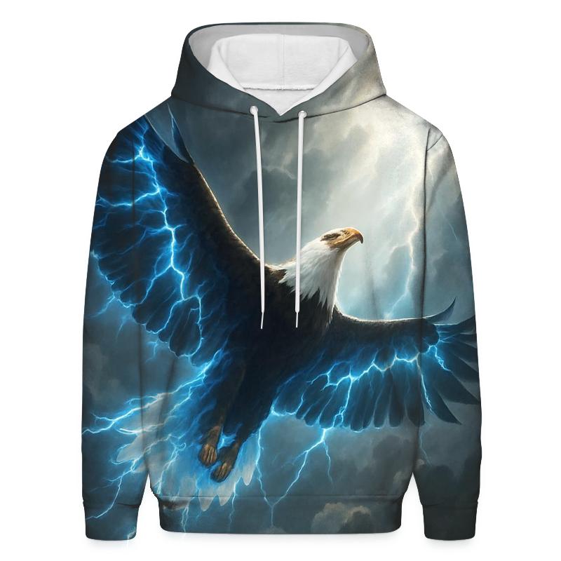 Stormbound Eagle Ascend graphic hoodies