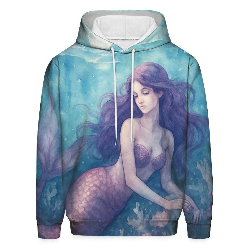 Violet Tide Mermaid hoodie designs