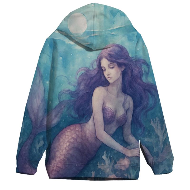 Violet Tide Mermaid hoodie designs