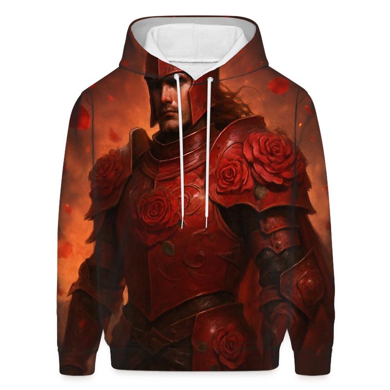 Crimson Rose Warrior zip-up hoodies