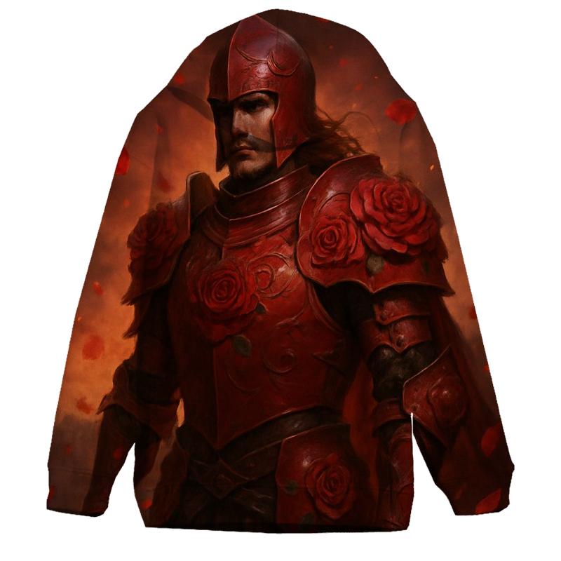 Crimson Rose Warrior zip-up hoodies