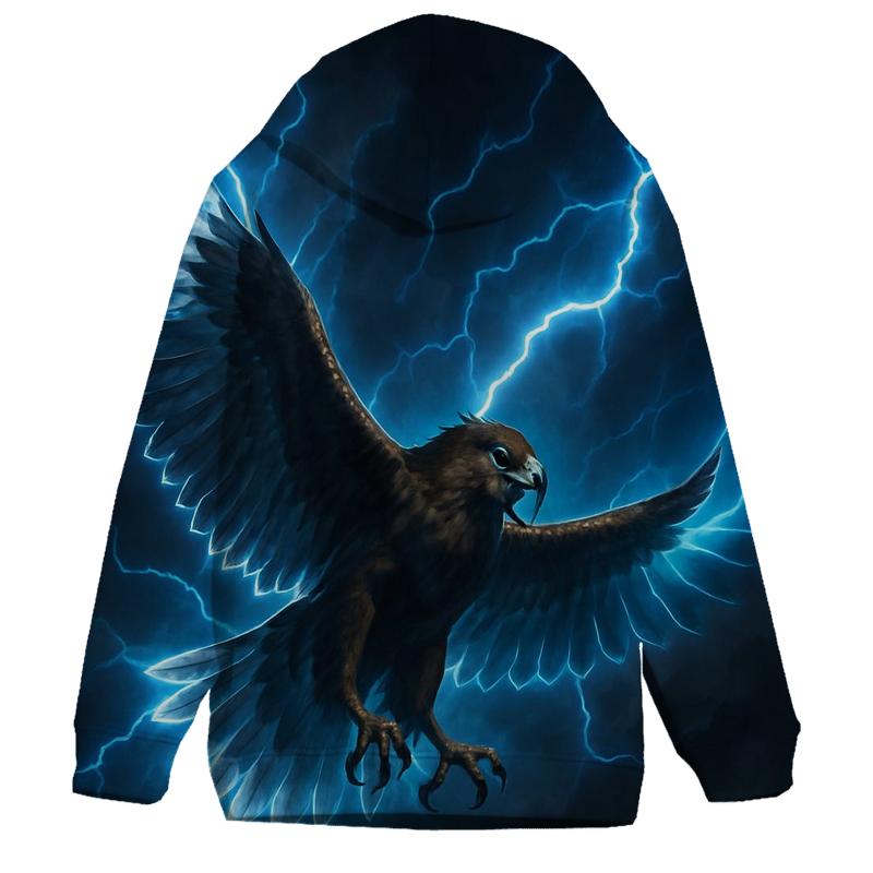 Silver Thunder Hawk hoodie designs