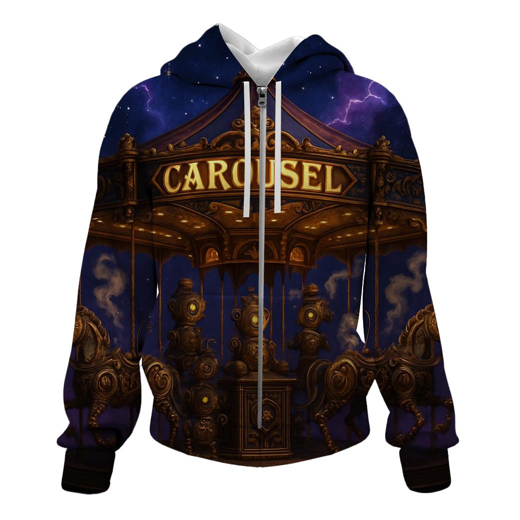 Steam Carnival Carousel pullover hoodies