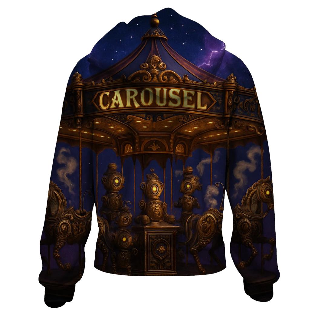 Steam Carnival Carousel pullover hoodies