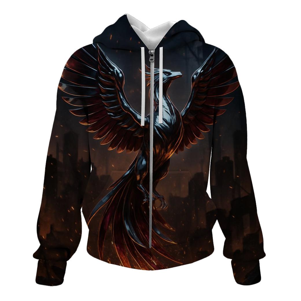 Chrome Phoenix Rebirth designer hoodies