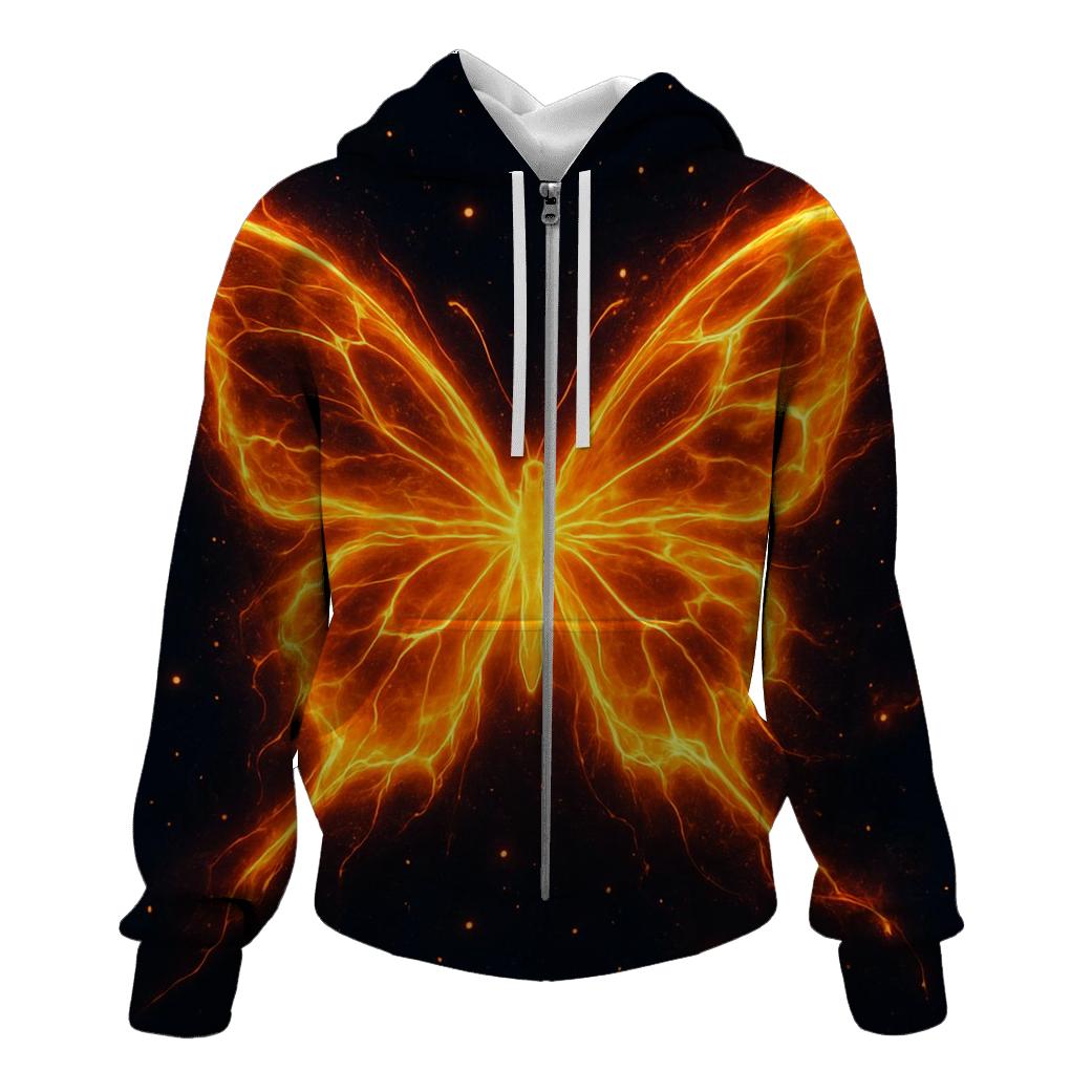 Solar Flare Butterfly premium hoodies