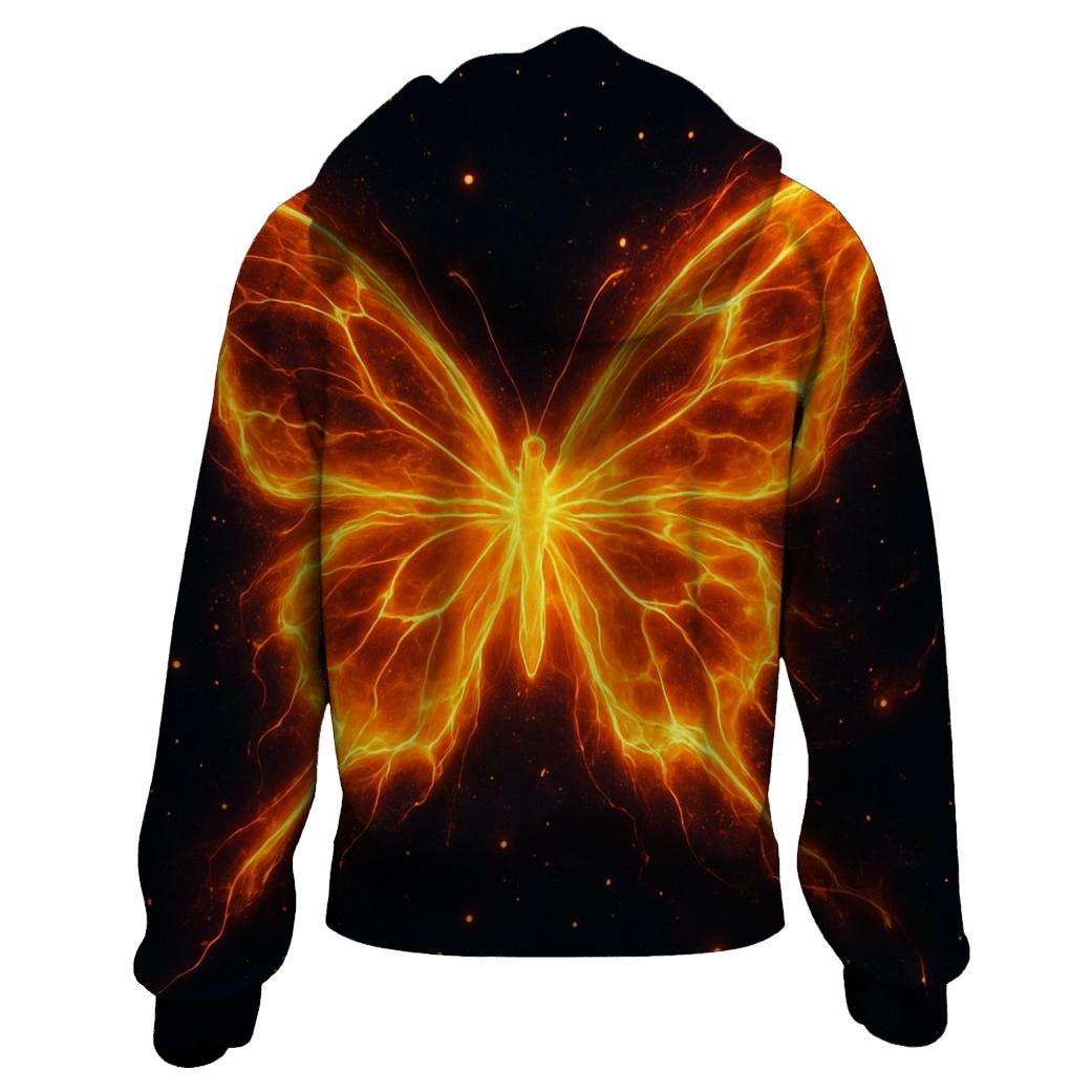 Solar Flare Butterfly premium hoodies